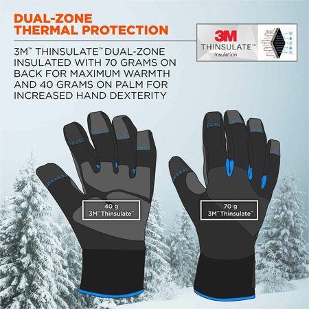 Ergodyne 818WP Thermal Waterproof Work Gloves - Alternate-Image2