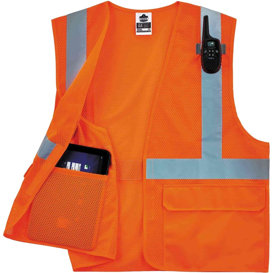 Ergodyne 8220HL Type R Class 2 Standard Mesh Vest - Alternate-Image2