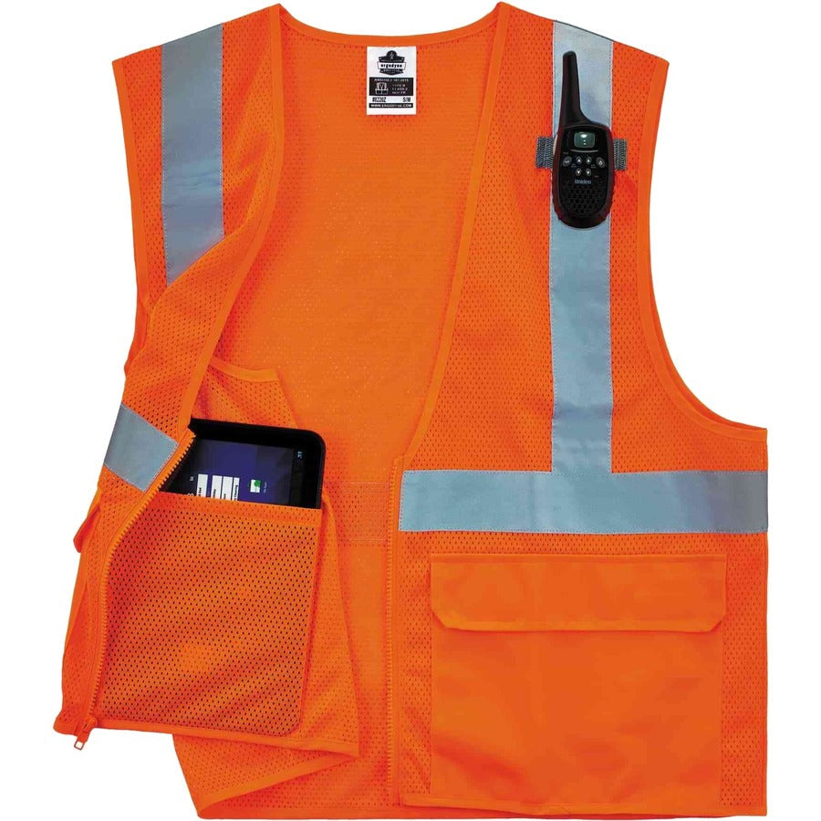 Ergodyne 8220Z Type R Class 2 Standard Mesh Vest - Alternate-Image2