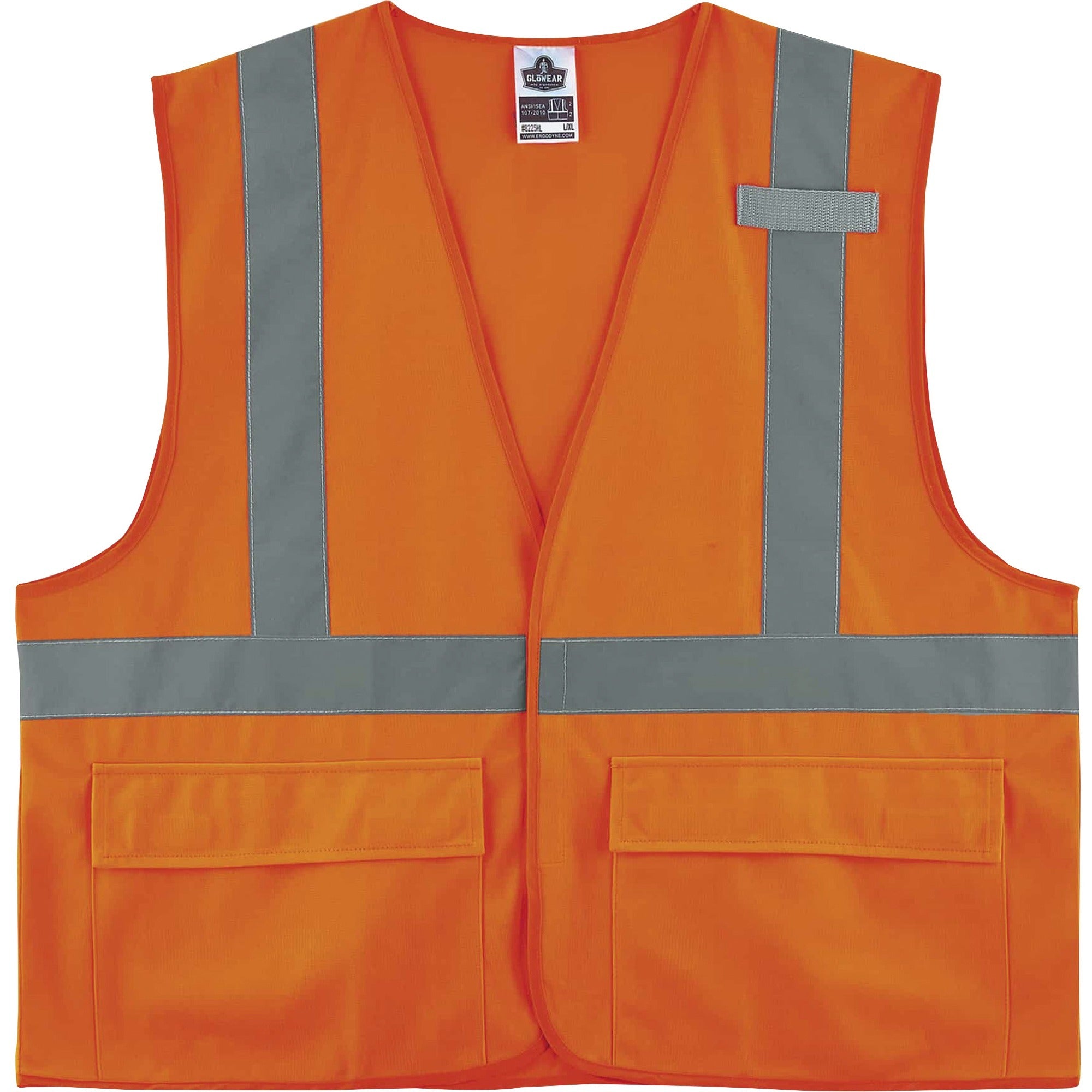 Ergodyne 8225HL Type R Class 2 Standard Solid Vest - 2000