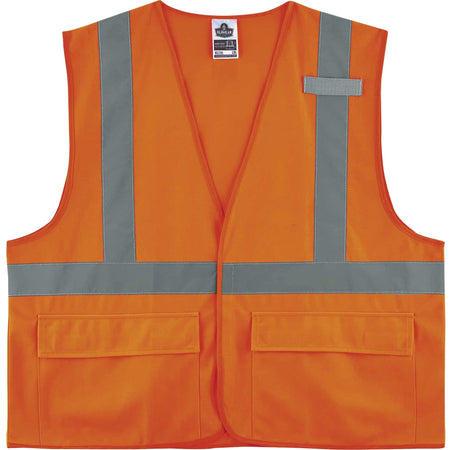 Ergodyne 8225HL Type R Class 2 Standard Solid Vest - 2000