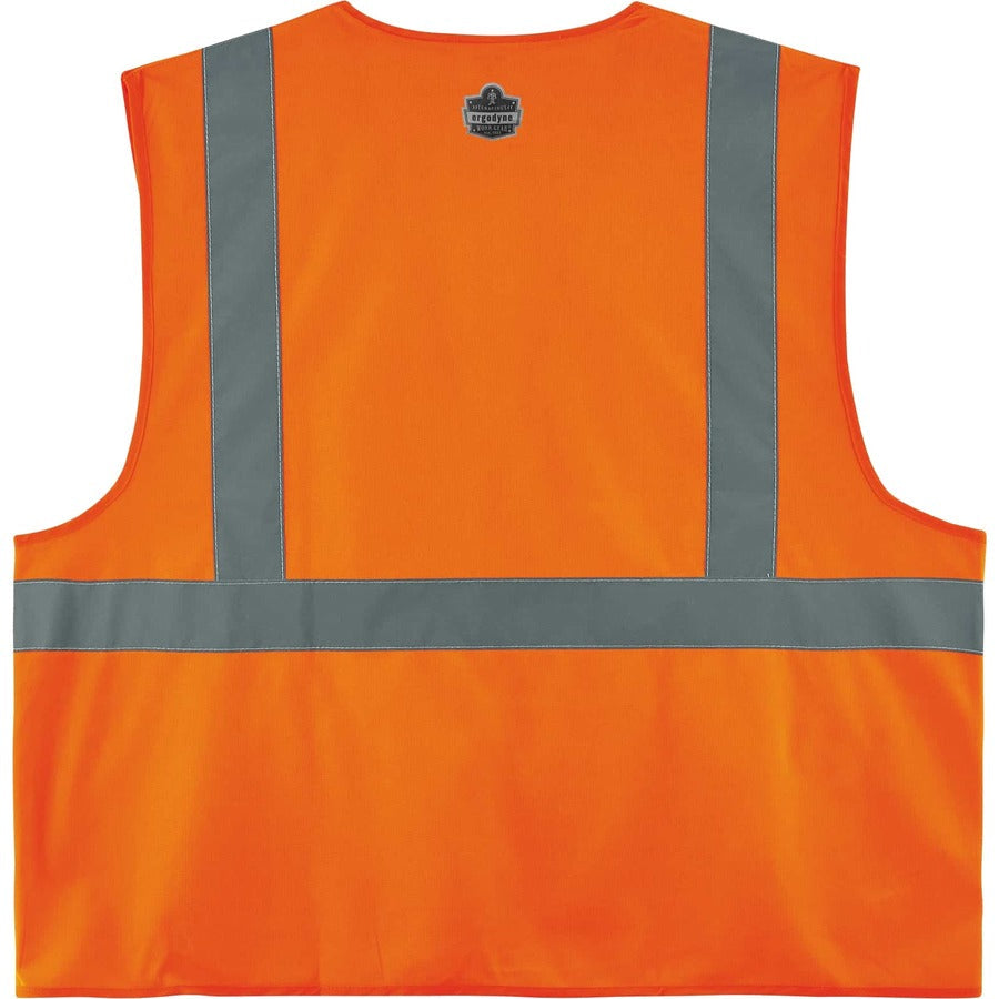 Ergodyne 8225HL Type R Class 2 Standard Solid Vest - Alternate-Image1