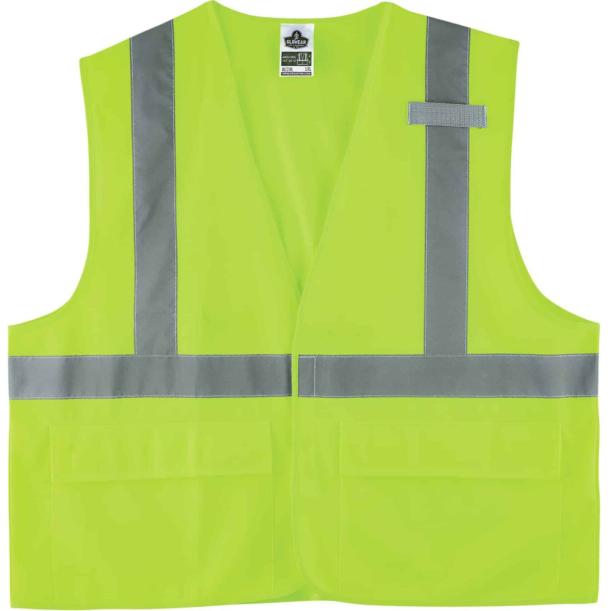 Ergodyne 8225HL Type R Class 2 Standard Solid Vest - 2000