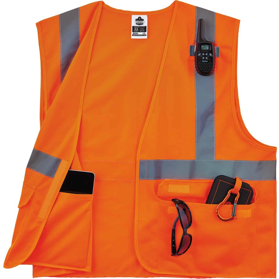 Ergodyne 8225HL Type R Class 2 Standard Solid Vest - Alternate-Image2