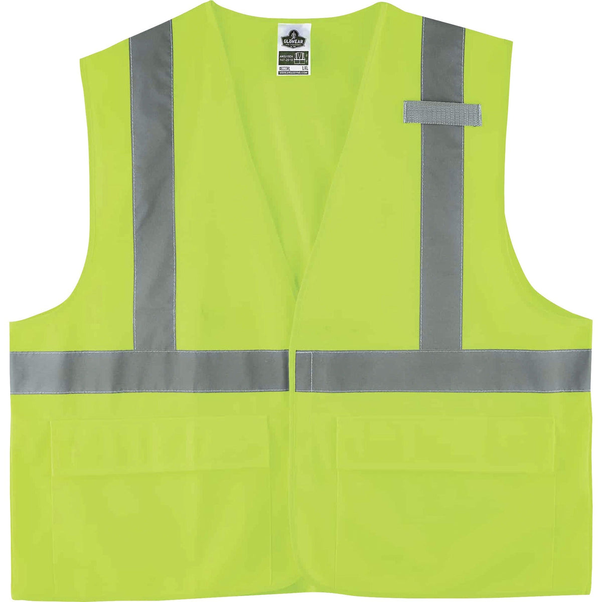 Ergodyne 8225HL Type R Class 2 Standard Solid Vest - 2000