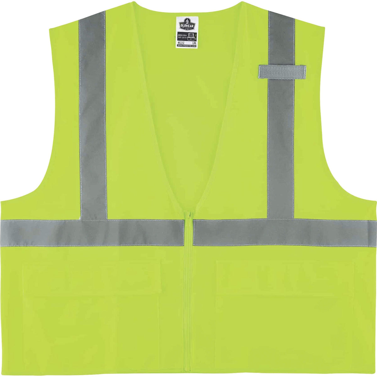 Ergodyne 8225Z Type R Class 2 Standard Solid Vest - 2000