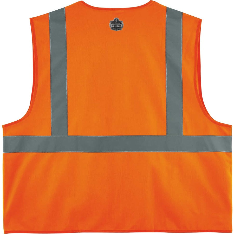 Ergodyne 8225Z Type R Class 2 Standard Solid Vest - Alternate-Image1