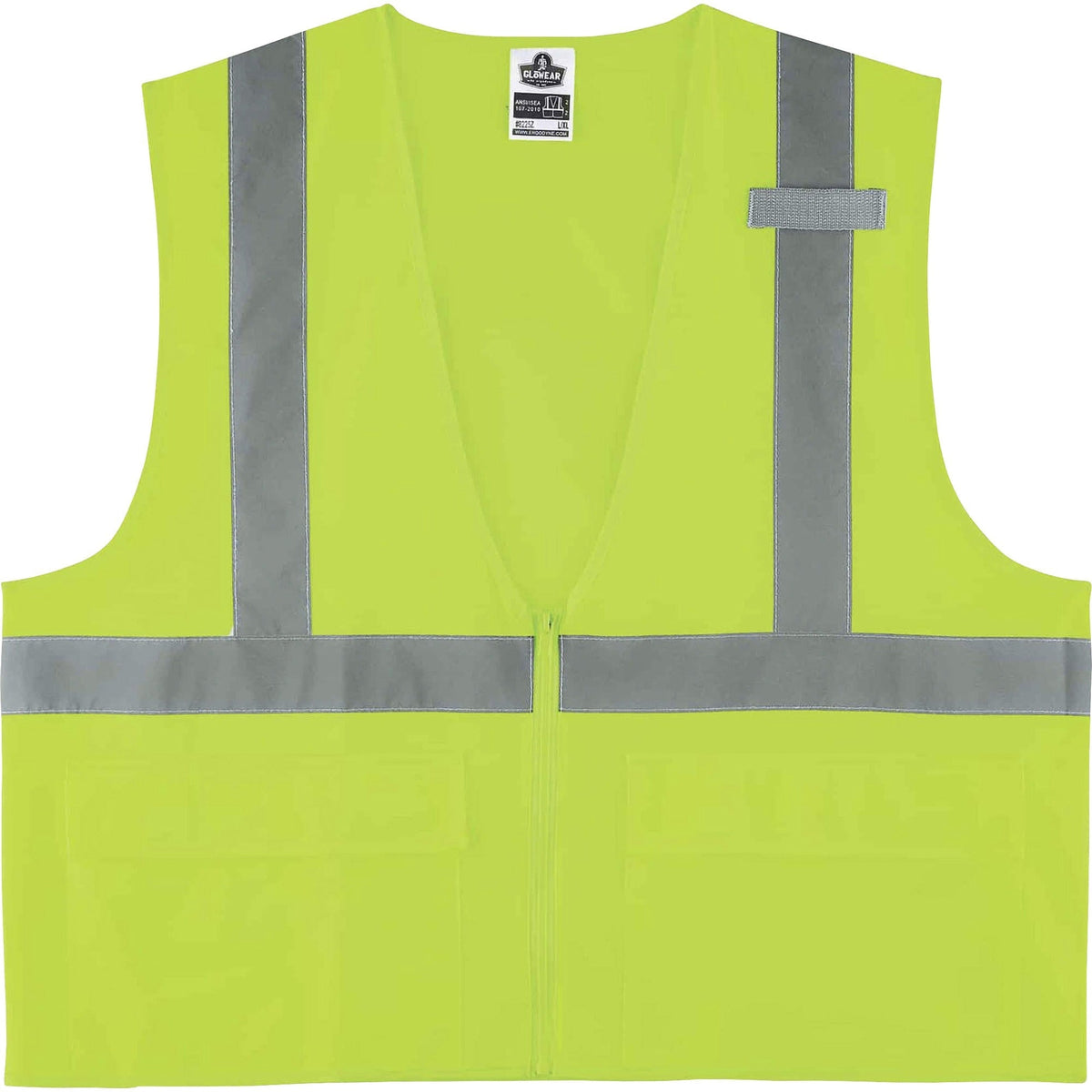Ergodyne 8225Z Type R Class 2 Standard Solid Vest - 2000