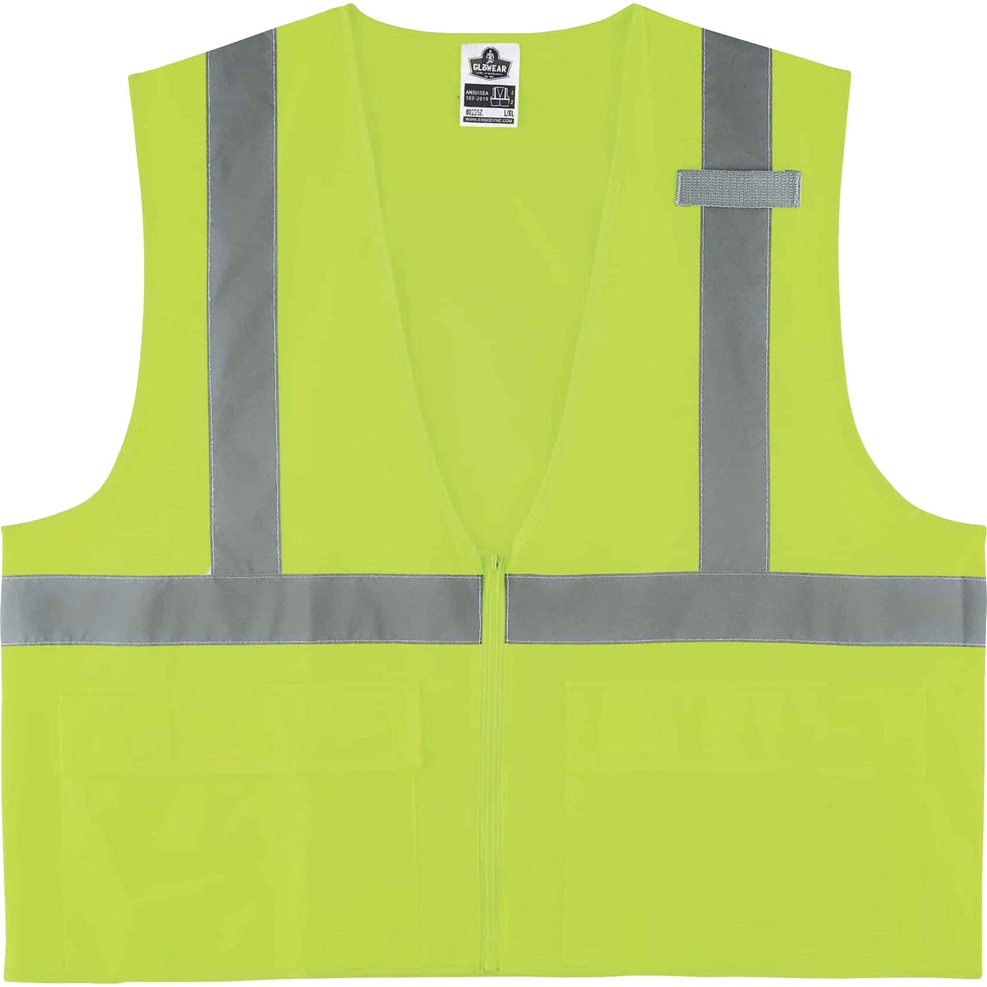 Ergodyne 8225Z Type R Class 2 Standard Solid Vest - 2000