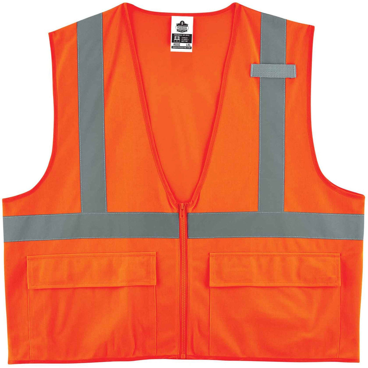 Ergodyne 8225Z Type R Class 2 Standard Solid Vest - 2000