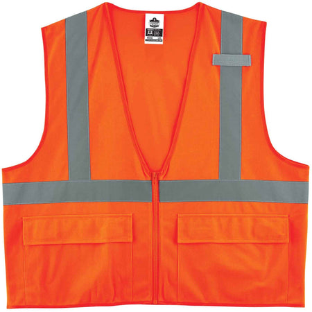 Ergodyne 8225Z Type R Class 2 Standard Solid Vest - 2000