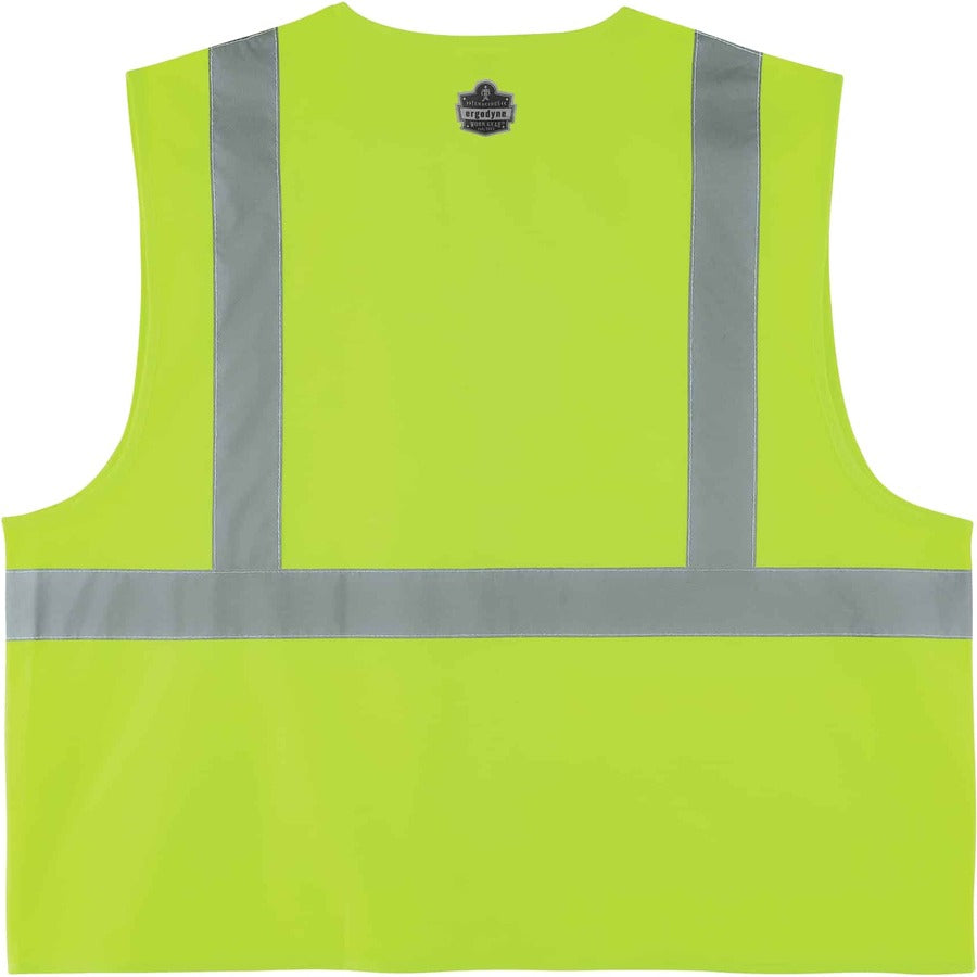 Ergodyne 8225Z Type R Class 2 Standard Solid Vest - Alternate-Image1
