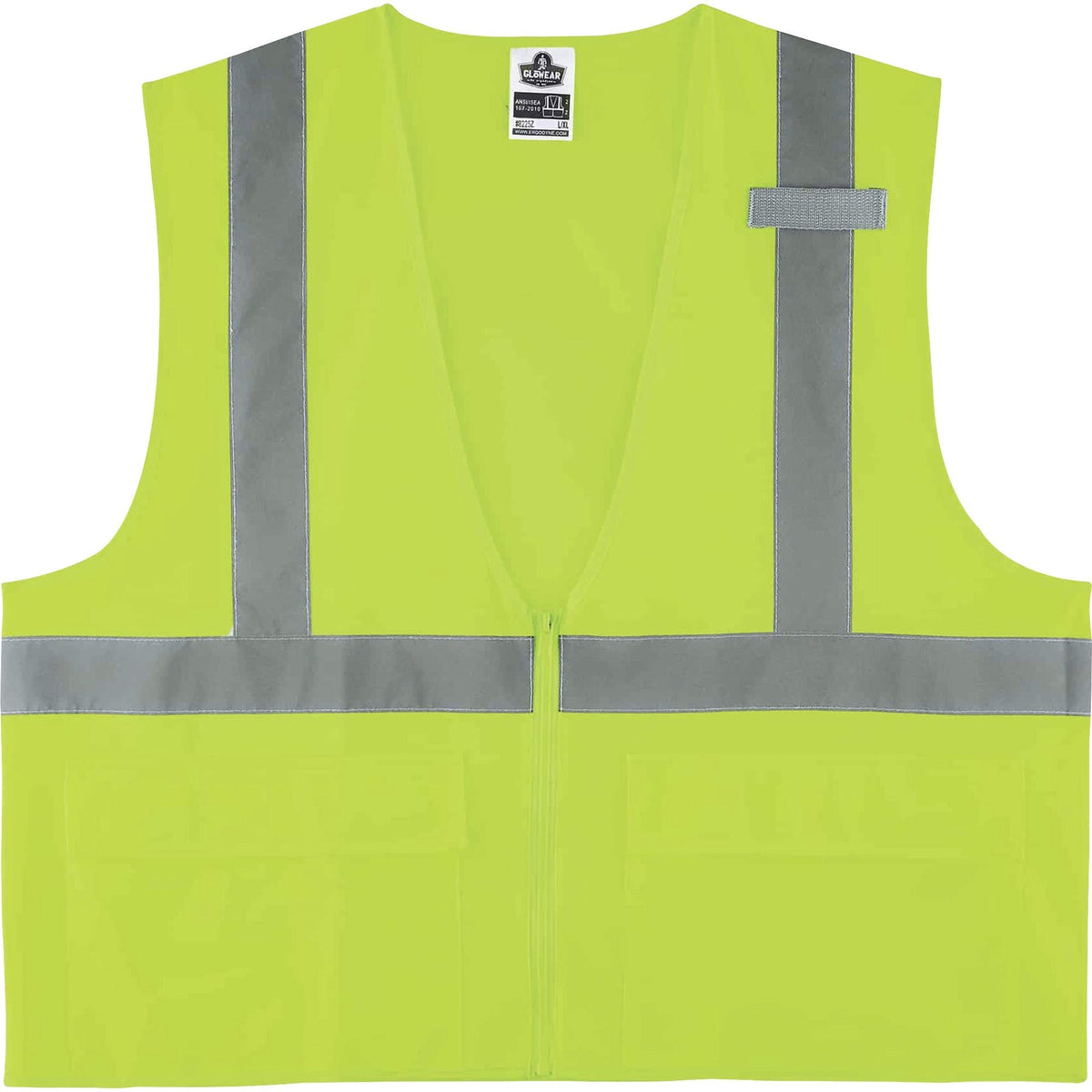 Ergodyne 8225Z Type R Class 2 Standard Solid Vest - 2000