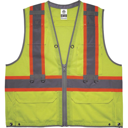 Ergodyne 8231TV Hi-Vis Tool Tethering Safety Vest - Type R Class 2 - 2000
