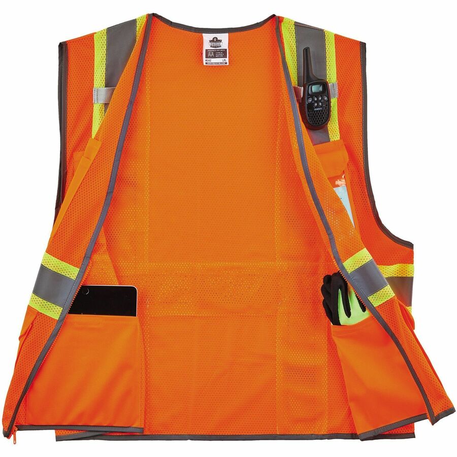 Ergodyne 8246Z 2-Tone High-Visibility Safety Vest - Front