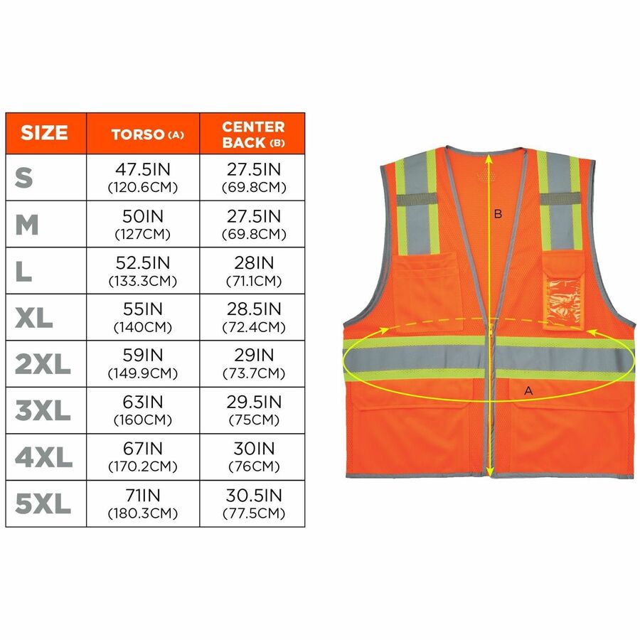 Ergodyne 8246Z 2-Tone High-Visibility Safety Vest - Alternate-Image6