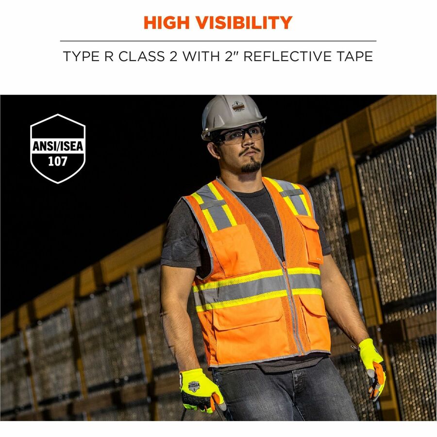 Ergodyne 8246Z 2-Tone High-Visibility Safety Vest - Alternate-Image1