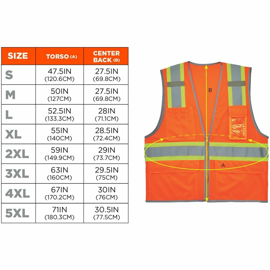 Ergodyne 8246Z 2-Tone High-Visibility Safety Vest - Alternate-Image1