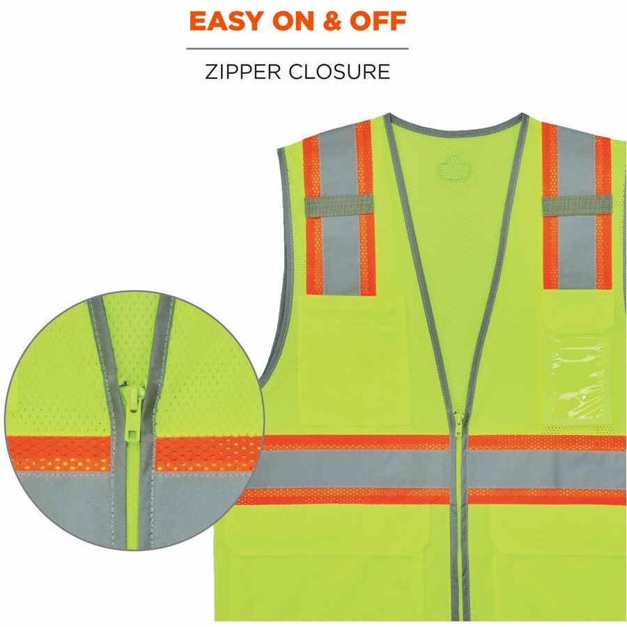 Ergodyne 8246Z 2-Tone High-Visibility Safety Vest - Alternate-Image4