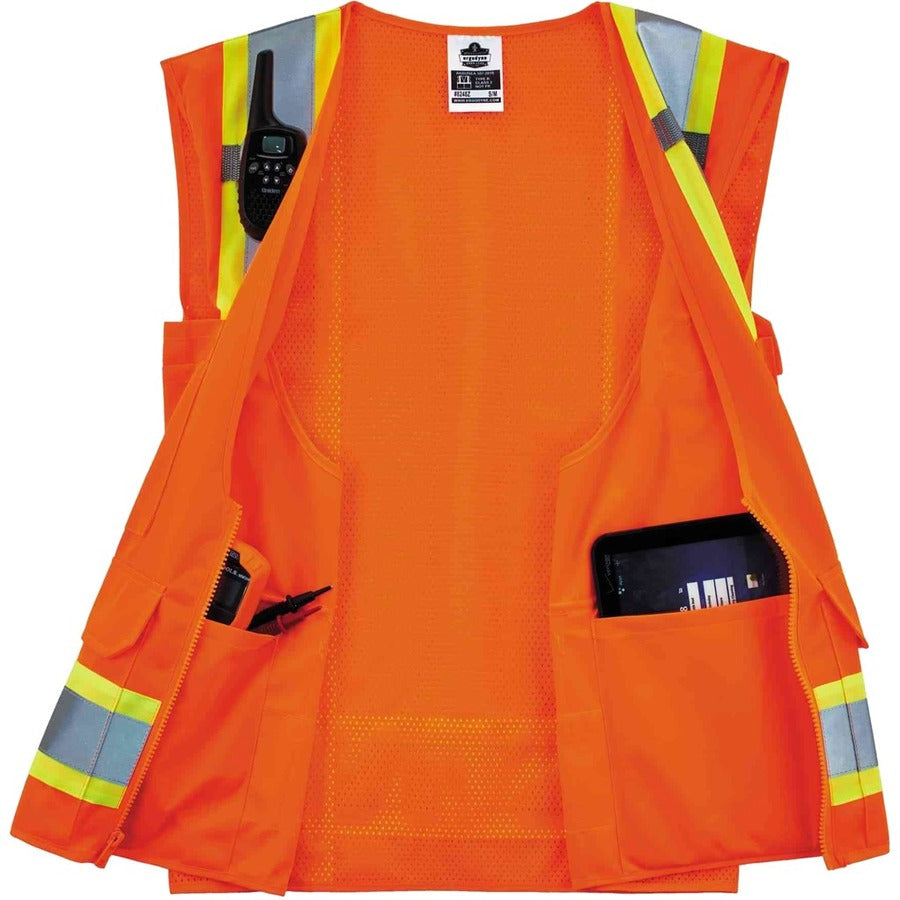Ergodyne 8248Z Type R Class 2 Two-Tone Surveyors Vest - Alternate-Image2