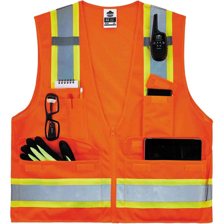 Ergodyne 8248Z Type R Class 2 Two-Tone Surveyors Vest - Alternate-Image3