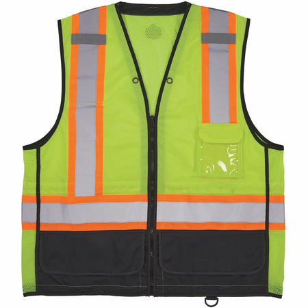 Ergodyne 8251HDZ-BK 2-Tone Hi-Vis Safety Vests - 2000