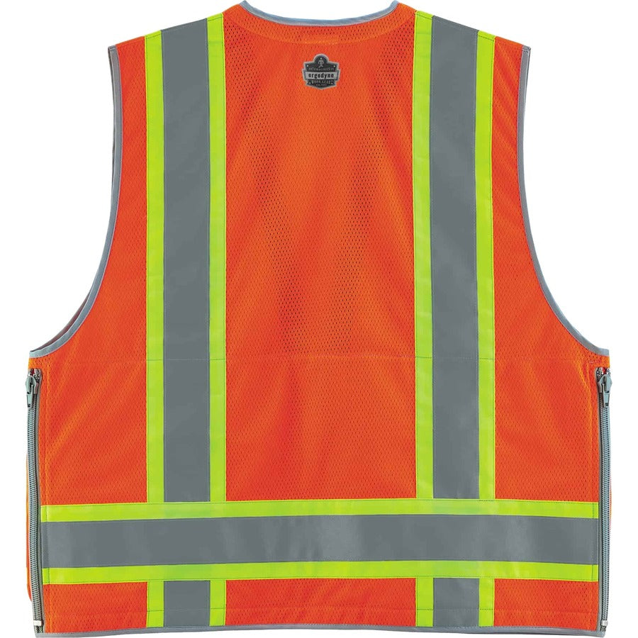 Ergodyne 8254HDZ Type R Class 2 Heavy-Duty Surveyors Vest - Alternate-Image1