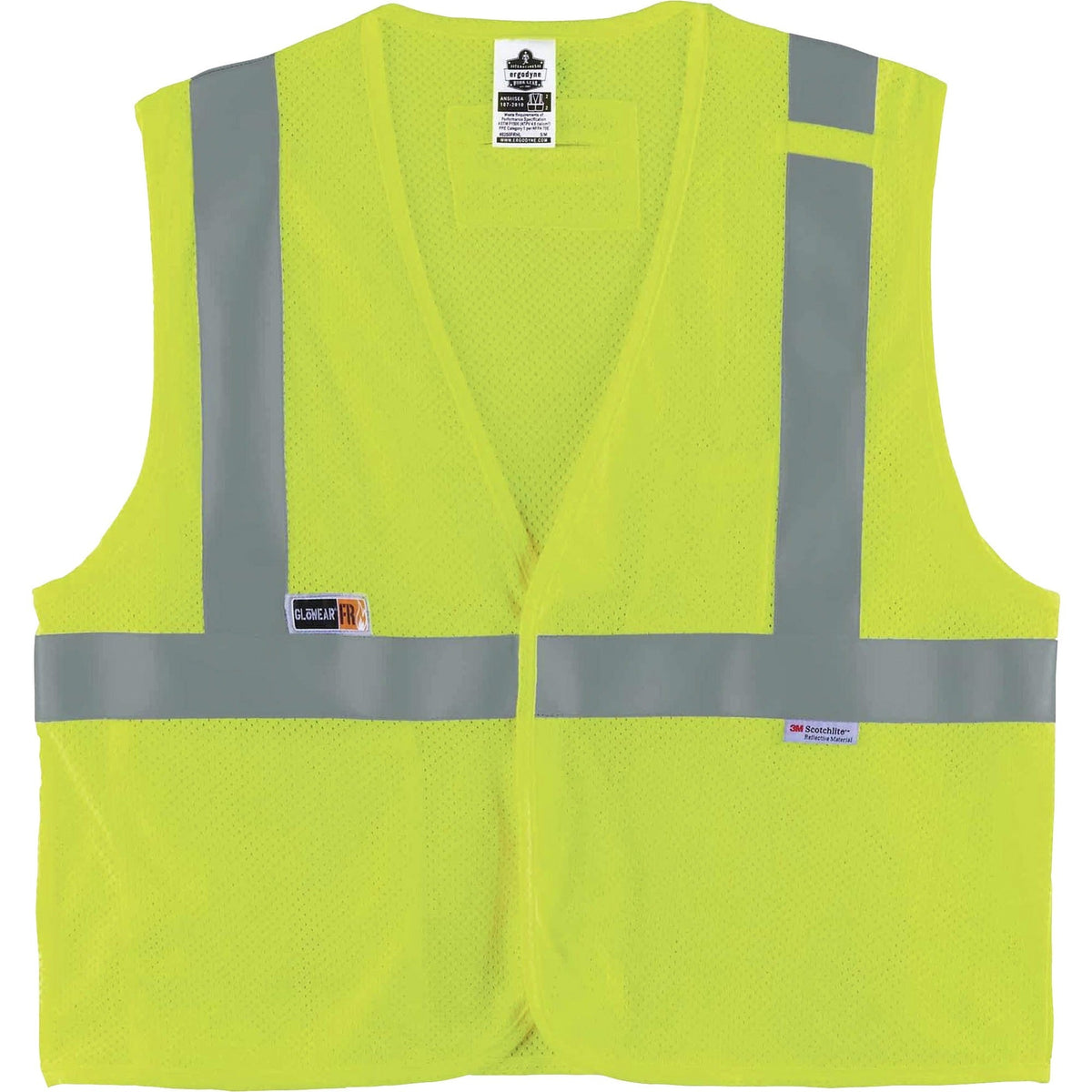 Ergodyne 8260FRHL Type R Class 2 Flame-Resistant Modacrylic Vest - 2000