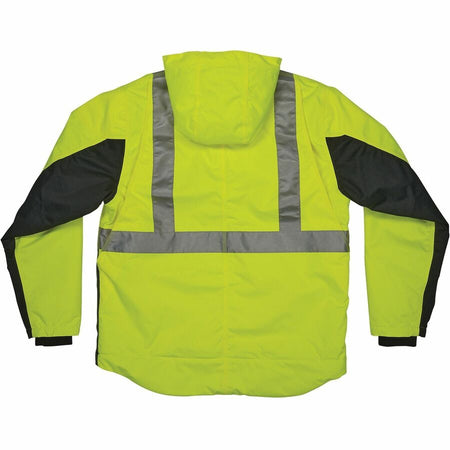 Ergodyne 8275 Heavy-Duty Hi-Vis Jackets - Rear