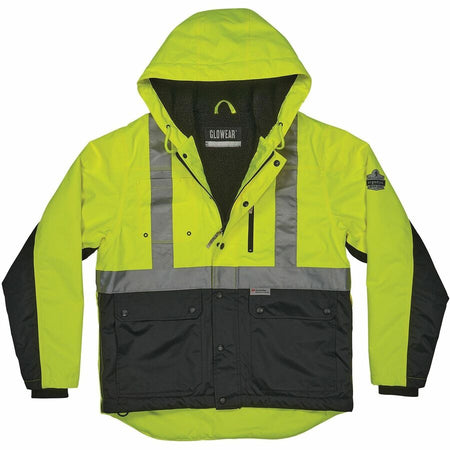 Ergodyne 8275 Heavy-Duty Hi-Vis Jackets - Front
