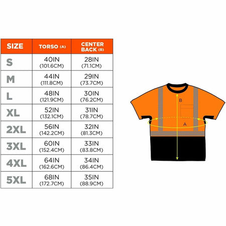 Ergodyne 8283BK Lightweight Hi-Vis T-Shirt - Alternate-Image6