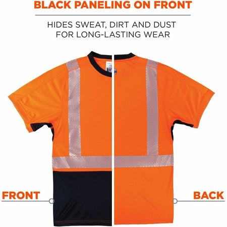 Ergodyne 8283BK Lightweight Hi-Vis T-Shirt - Alternate-Image4