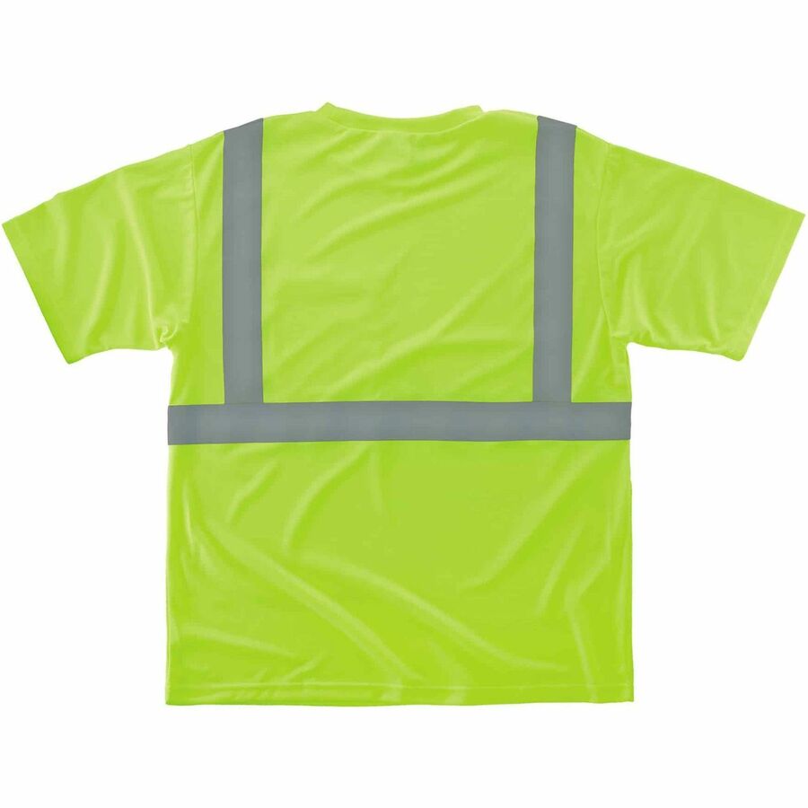 Ergodyne 8289-ECO Recycled Hi-Vis T-Shirt - Rear
