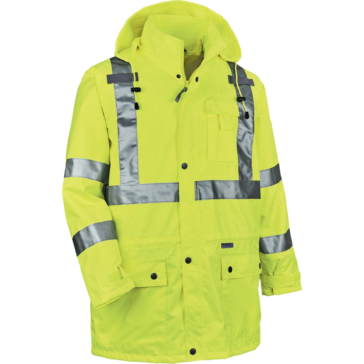 Ergodyne 8365 Type R Class 3 Rain Jacket - 2000