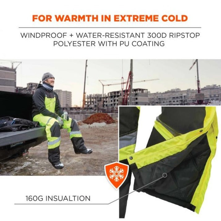 Ergodyne 8928 Class E Insulated Bibs - Alternate-Image2