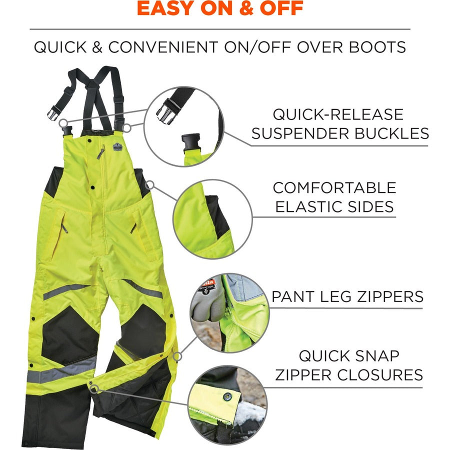 Ergodyne 8928 Class E Insulated Bibs - Alternate-Image5