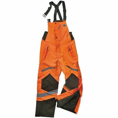 Ergodyne 8928 Hi-Vis Insulated Rain Bibs - 2000
