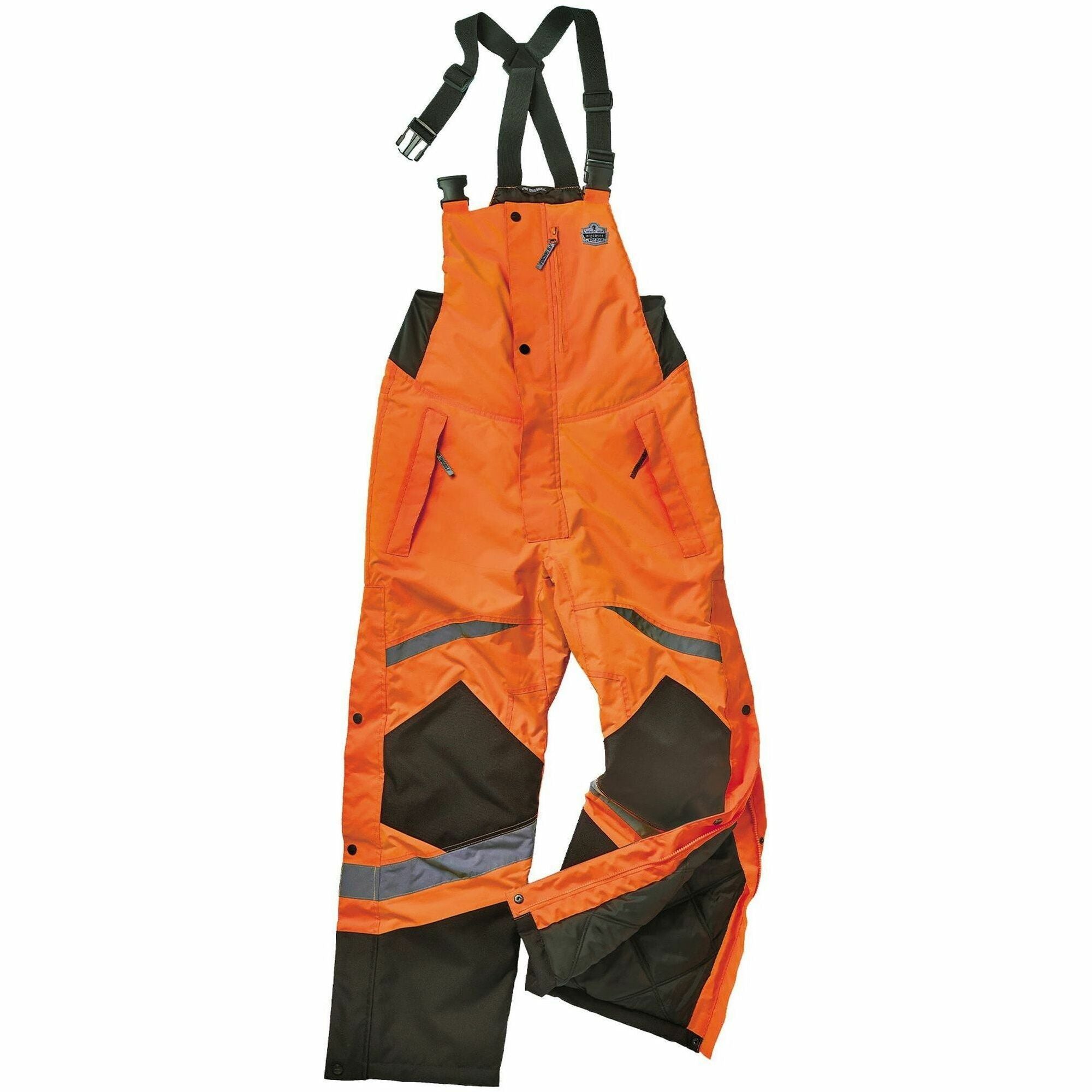 Ergodyne 8928 Hi-Vis Insulated Rain Bibs - 2000
