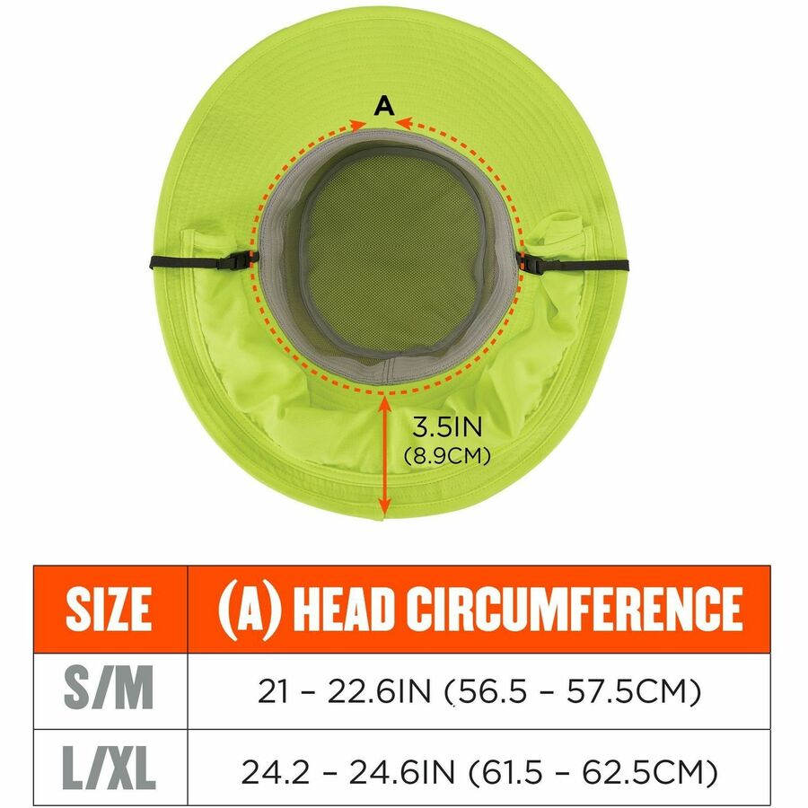 Ergodyne 8934 Ranger Hat with Neck Shade - Alternate-Image6