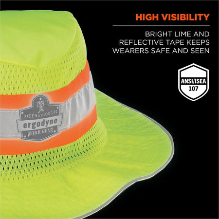 Ergodyne 8935CT Hi-Vis Ranger Sun Hat - Alternate-Image3