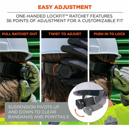 Ergodyne 8966 Lightweight Cap-Style Hard Hat - Alternate-Image2