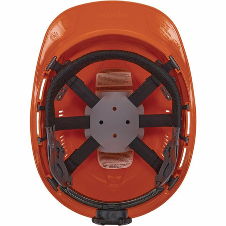 Ergodyne 8966 Lightweight Cap-Style Hard Hat - Bottom