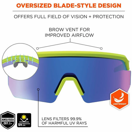 Ergodyne Aegir Enhanced Anti-Fog Safety Glasses - Alternate-Image2