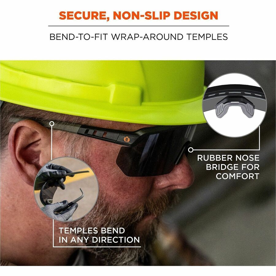 Ergodyne AEGIR Enhanced Anti-Fog Safety Glasses - Alternate-Image5