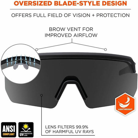 Ergodyne AEGIR Enhanced Anti-Fog Safety Glasses - Alternate-Image3
