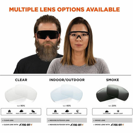 Ergodyne AEGIR Enhanced Anti-Fog Safety Glasses - Alternate-Image2