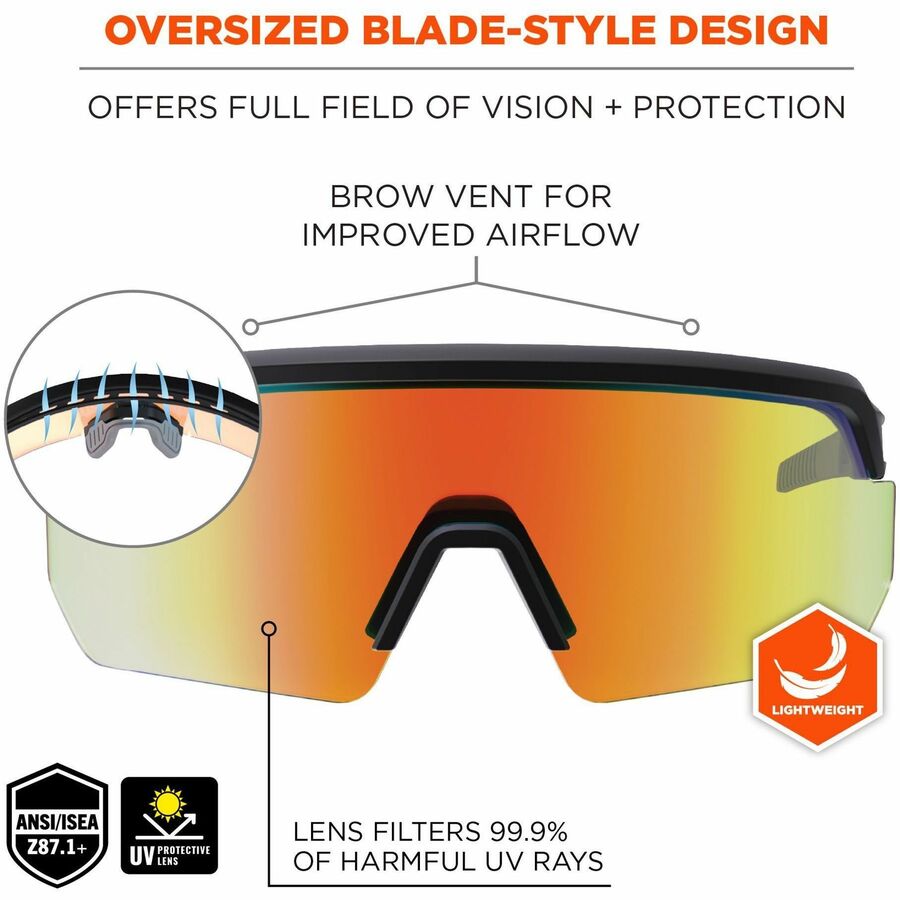 Ergodyne Aegir Enhanced Anti-Fog Safety Glasses - Alternate-Image2