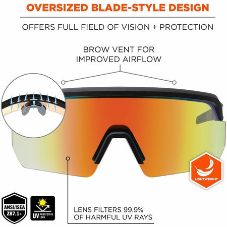 Ergodyne Aegir Enhanced Anti-Fog Safety Glasses - Alternate-Image2