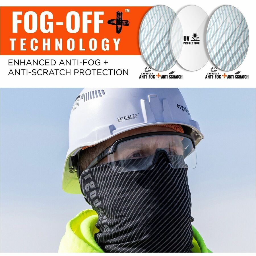 Ergodyne AEGIR Enhanced Anti-Fog Safety Glasses - Alternate-Image1