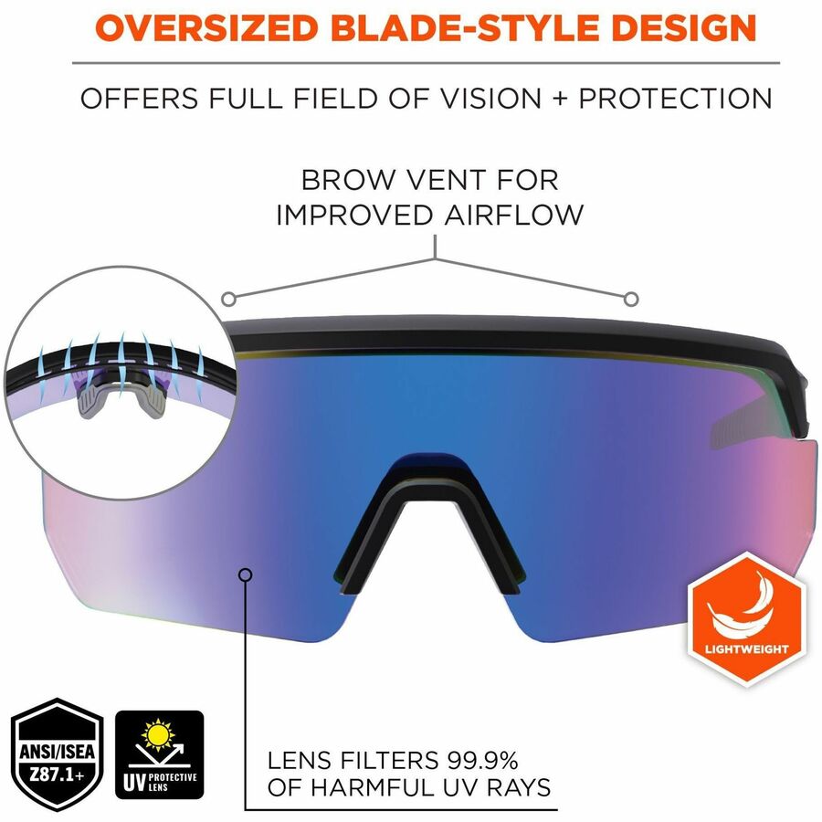 Ergodyne Aegir Enhanced Anti-Fog Safety Glasses - Alternate-Image2